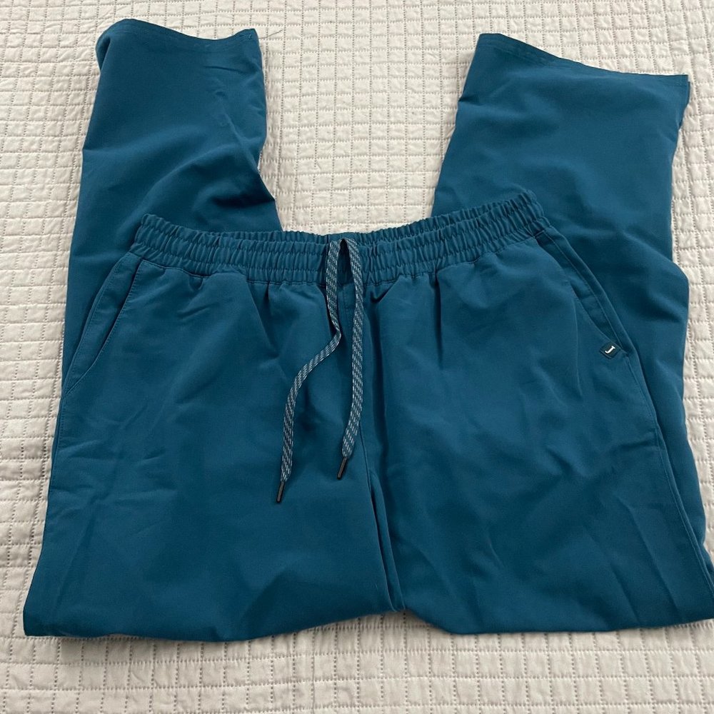Women's Essential Drawstring Pant in Caribbean Blue, XL